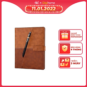 Mua Sổ Ghi Chú Thông Minh Elfinbook X Leather A5 (Nâu) - Hàng Chính Hãng
