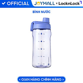 Bình nước nhựa LocknLock Active Large Bottle 1.5L màu xanh lá HAP941GRN, Hàng chính hãng, tay cầm gấp gọn - JoyMall