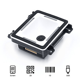 Aibecy 1D/2D/QR Embedded Barcode Scanner Self-Induction Module Scanner USB Connection Compatible with Linux Windows