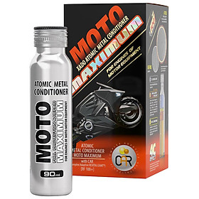 Phụ Gia Phục Hồi Động Cơ Xe Tay Ga Công Nghệ Xado Atomic Metal Conditioner Moto Maximum (90 ml) - Hàng Chính Hãng