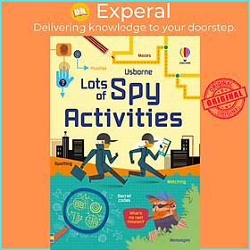 Sách - Lots of Spy Activities by Sam Smith (UK edition, paperback)