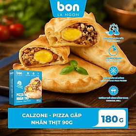 CALZONE - PIZZA GẬP NHÂN THỊT 90G (180G)