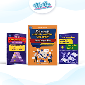 Combo 3 sách: 39 Chiến lược bán hàng - marketing , Quản trị vận hành tính toán lãi lỗ, Giải mã 3 tầng tâm lý học hành vi