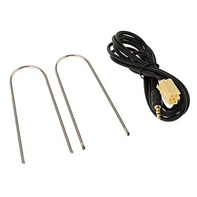 3.5mm AUX Cable Lead Plug for iPod MP3 Fiat Grande Punto 2007 Onwards Black
