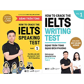 Combo 2 Cuốn: How To Crack The IELTS Speaking +Writing Test