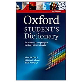 Oxford Student's Dictionary For Learners Using English To Study Other Subjects