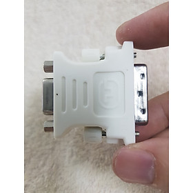 Mua Đầu chuyển DVI to VGA - Đầu chuyển cổng DVI ra cổng VGA - Hàng chính hãng