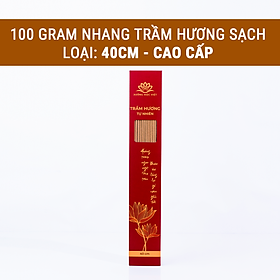 Mua Nhang Trầm Hương Sạch Tự Nhiên Không Hoá Chất Xưởng Mộc Việt - Dài 30cm Và 40cm Hương Thơm Dịu Nhẹ  An Toàn Sức Khoẻ