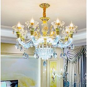 Mua Đèn chùm 8 tay hiện đại trang trí nội thất sang trọng - kèm bóng LED chuyên dụng.