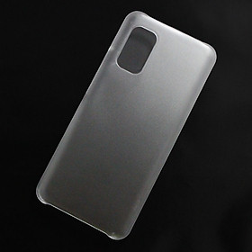 Ốp lưng dành cho Vivo V19 Neo nhựa cứng nhám trong
