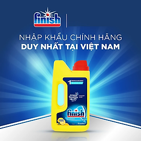 Bột Rửa Chén Bát Hương Chanh Finish Classic Power Powder Lemon Sparkle chai 1 kg