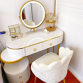 Mua Bàn trang điểm kèm ghế nhập khẩu cao cấp GK01