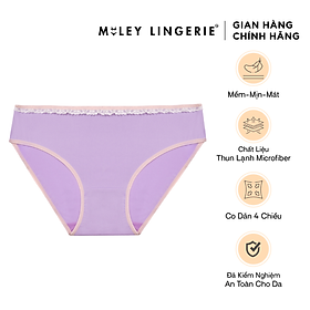 Quần Lót Thun Lạnh Viền Ren Comfort Miley Lingerie BMS