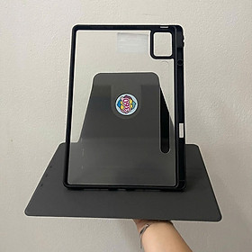 Bao da Lenovo Pad Pro 12.7inch 2023 Thông minh Xoay 720° Ngang Dọc mặt lưng Acrylic có khay để bút