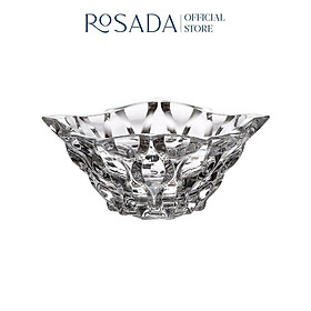 Tô pha lê Samba Trắng 30.5cm Treasury Bohemia