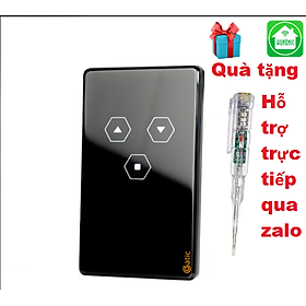 Công tắc Cửa cuốn Wifi thông minh Hunonic , Điều khiển từ xa qua điện thoại,Hàng Chính Hãng