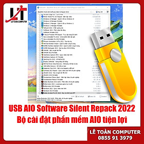 Mua USB AIO Software Silent Repack 2022 - Bộ cài đặt phần mềm tiện lợi !