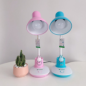 Mua Đèn học Thỏ cute để bàn chống cận thị MV018 kèm bóng đèn 5W tiết kiệm điện năng  bảo vệ thị lực (ánh sáng vàng)