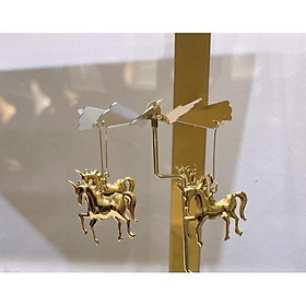 Mua Khay đựng nến thơm phụ kiện trang trí đèn cầy thơm decor xoay Mina