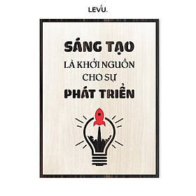 Tranh Gỗ Văn Phòng LEVU LV120 