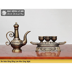 Mua Ấm nước bằng đồng hai công nghệ