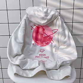 Áo Khoác Hoodie Nỉ Bông PINK PLANTE  Dây Kéo Form Rộng Unisex Nam Nữ Phong Cách Hàn Quốc Ullzang KUN