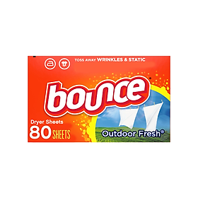 Bounce Giấy Xả Vải H. Outdoor Fresh 80 tờ