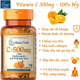 Hỗ trợ trắng da L-Glutathione , vitamin C, Collagen Puritan’s Pride  - Mỹ, Hỗ trợ trắng da, Giảm nám, tàn nhang - QuaTangMe Extaste