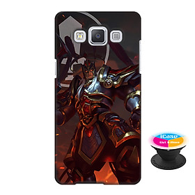 Ốp lưng nhựa dẻo dành cho Samsung A5 in hình Lữ Bố kỵ sĩ âm phủ - Tặng Popsocket in logo iCase - Hàng Chính Hãng