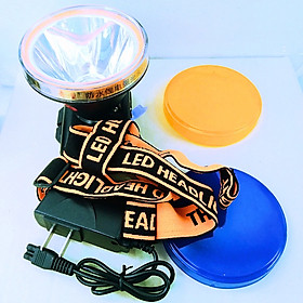 Đèn Pin Đội Đầu Kích Thước To Siêu Sáng X8