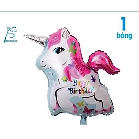 Bóng kiếng hình Ngựa Pony cho bé trang trí sinh nhật - Kool Style