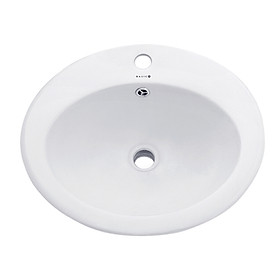 Mua Chậu lavabo rửa mặt dương vành BS-202 sản phẩm chỉ gồm phần sứ (vòi gắn lên thành lavabo)