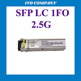 Module SFP LC 1FO 2.5Gbps Single Mode Single Fiber A/B