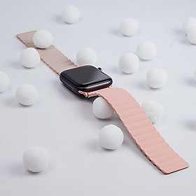 Dây đeo UNIQ Revix Reversible Magnetic Silicone Strap (42/44/45mm) dành cho Apple Watch 1~8/ SE Hàng Chính Hãng