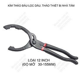 Mua Kìm tháo đầu lọc dầu chuyên dụng  loại 10-12 inch tùy chọn (độ mở lớn 30-155mm