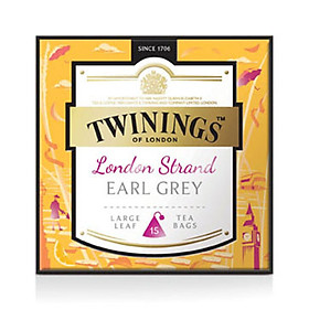 Hộp Trà Đen Discovery Twinings of London London Strand Earl Grey (12 gói/Hộp)