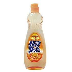 Nước Rửa Chén An Toàn Hương Cam Dịu Nhẹ (600ml) - Nội Địa Nhật Bản - 1 túi