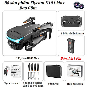 Máy Bay Điều Khiển Từ Xa Vinetteam Flycam K101 Max Camera Kép Quadcopter