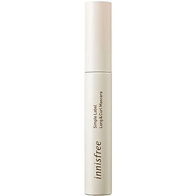 Mascara Làm Dài Và Cong Mi Innisfree Simple Label Long & Curl Mascara 7.5g - 131172856