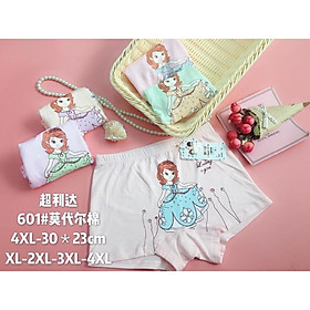 Combo 10 quần đùi bé gái hình công chúa