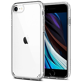 Ốp Lưng Kính Cường Lực Trong Suốt, Viền Máy Dẻo, Chống Trầy Xước, Va Đập  Dành Cho Iphone 12/ 12Mini/  12Pro/12 Pro max/ 7/8/SE Hàng Chính Hãng Helios - 7/8/SE