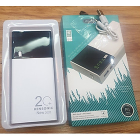 Mua Pin Sạc Dự Phòng Kensonic 20.000 mAh Màu Trắng - hàng chính hãng