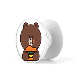 Mua Gía đỡ điện thoại đa năng  tiện lợi - Popsockets - In hình BROWN 15 - Hàng Chính Hãng