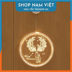 Mua Dây Treo Đèn LED 3D Hình Cây Thông  Chuông Trang Trí Giáng Sinh  Noel - Chính Hãng NAVIVU