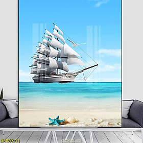 Mua Tranh Canvas Thuận Buồm Xuôi Gió Cao Cấp - Tranh Treo Tường Trang Trí Sang Trọng