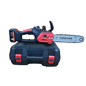 Mua Máy Cưa Xích Cầm Tay Dùng Pin Lam Dài 30cm Xích 12 Inch -  Pin 10 Cell Dung Lượng Lớn