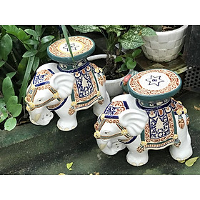 Mua Đôn voi bước di gốm sứ