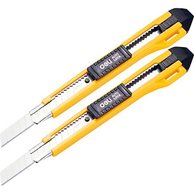 Combo 2 Dao Rọc Giấy Trung Deli E2031