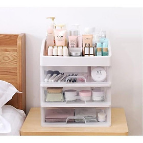 Mua Kệ Tủ Đựng Mỹ Phẩm Đồ Trang Điểm Mini Trong Suốt 4 Tầng Tashuan TS-5338 - đồ dùng đựng đồ đa năng gia đình