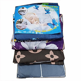 Ga cotton trải đệm, bo viền xung quanh. Tặng 2 vỏ gối
